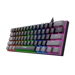 Trust teclado mecanico gaming GXT 867 Acira con iluminacion RGB - 24885