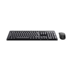 Trust combo teclado y mouse inalambrico silencioso  Ody II en ingles - 25018