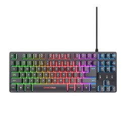 Trust teclado mouse y almohadilla gamer color negro en español - 25227