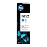 HP botella de tinta gt52 cyan 8000Pgs M0H54Al