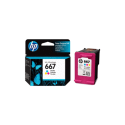 HP cartucho HP 667 tricolor 3YM78Al