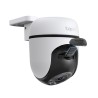 TP Link camara de vigilancia Wi-Fi 360 ° para exteriores vista 2K y deteccion IA - Tapo C510W