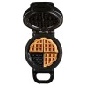 Power XL waflera para waffles rellenos negra -HRW6107-LA