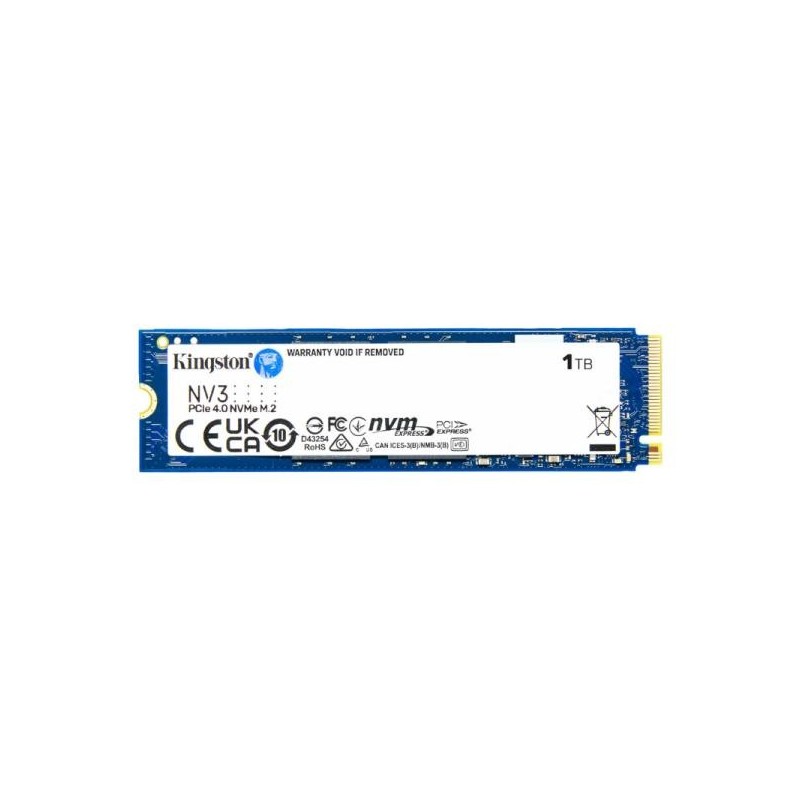 Kingston estado solido NV3 PCIe 4.0 NVMe SSD - SNV3S/1000G