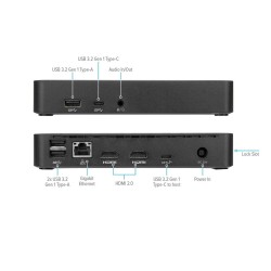 Targus docking station universal USB-C DV4K HDMI 65W power delivery - DOCK310USZ