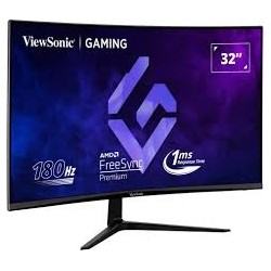 Viewsonic 32" Curved 1440p 1ms 180Hz Gaming Monitor with FreeSync VX3228C-2K
