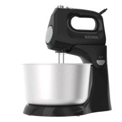 Black + Decker batidora 250W  tazon vidrio y inox-  MX9125-1BDLA