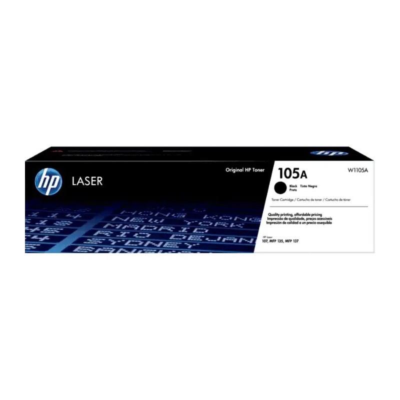 HP toner HP105A negro W1105A