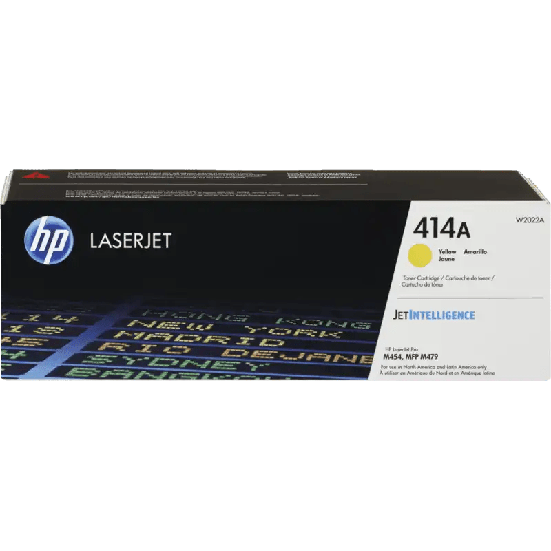 HP toner amarillo HP414A W2022A