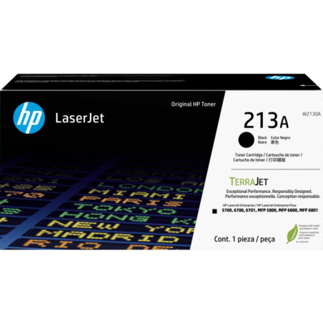 HP toner negro 213A W2130A