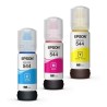 Epson botella de tinta T544 pack de 3 colores cian magenta y amarillo - T544520-3P