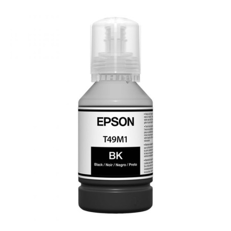 Epson botella tinta ultrachrome T49M  negra 140 ml-T49M120