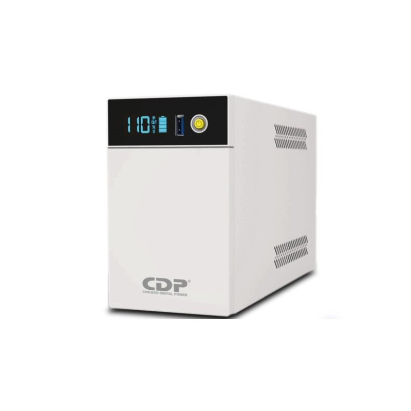 CDP UPS con Batrias de Litio 6 tomas, 800VA / 500W Li Smart 1206