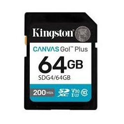 Kingston tarjeta de memoria sd canvas go plus-SDG4/64GB
