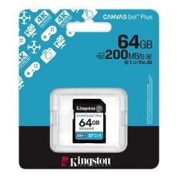 Kingston tarjeta de memoria sd canvas go plus-SDG4/64GB