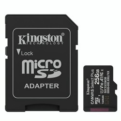 Kingston tarjeta de memoria Micro SD canvas select plus c/adaptador - SDCS3/256GB
