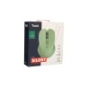 Trust mouse inalambrico eco  color verde claro silencioso - 25042