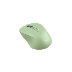 Trust mouse inalambrico eco  color verde claro silencioso - 25042