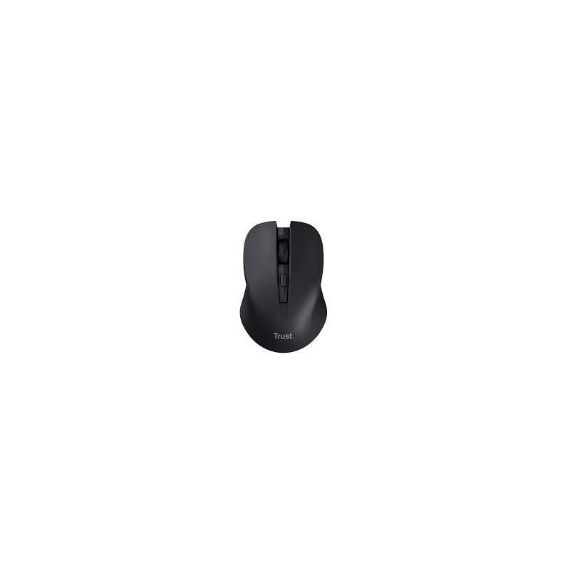 Trust mouse inalambrico eco  color negro silencioso - 25084