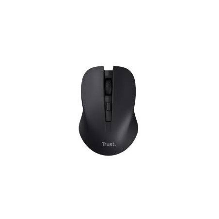 Trust mouse inalambrico eco  color negro silencioso - 25084
