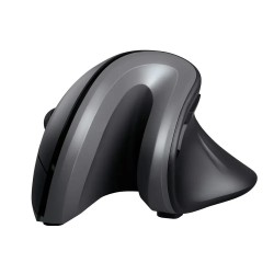 Trust mouse ergonomico color negro inalambrico vertical - 23507