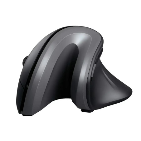 Trust mouse ergonomico color negro inalambrico vertical - 23507