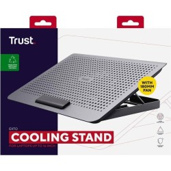 Trust base enfriadora para laptop eco hasta 16"altura regulable de 8 pasos - 24613