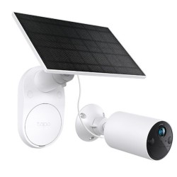 TP Link camara de vigilancia Wi-Fi solar con batería recargable y detección IA - Tapo C410 KIT