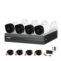 Dahua cooper 5MP 4 camaras 4ch HDCVI KIT -Spn-KIT/XVR1B04H-I/4-B2A51N-0280B-S2