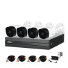 Dahua cooper 5MP 4 camaras 4ch HDCVI KIT -Spn-KIT/XVR1B04H-I/4-B2A51N-0280B-S2