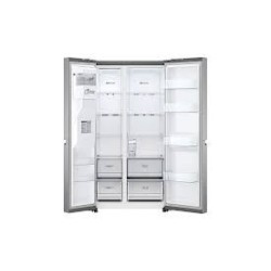 LG Refrigerator Side by Side 27 pc con dispensador silver VS27LWID