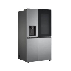 LG Refrigerator Side by Side 27 pc instaview silver VS27GNID