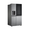 LG Refrigerator Side by Side 27 pc instaview silver VS27GNID