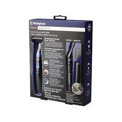 Westinghouse set doble afeitado masculino afeitadora + detallador WH1145