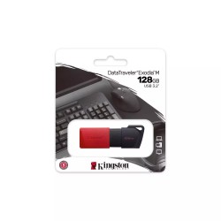 Kingston memoria exodia roja con negro 128GB usb 3.2 DTXM