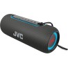 JVC audio portable bluetooth 5.4 45W 20W RMS / Bluetooth luces de ambiente color negro - XS-KY3115B