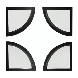 Kenneth Cole espejo 4 pz negra KCWF202124