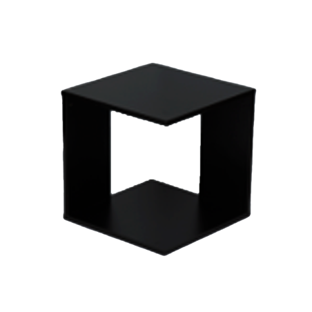 Kenneth Cole estante de cubo color caf‚ oscuro - KCWD2022053-BR