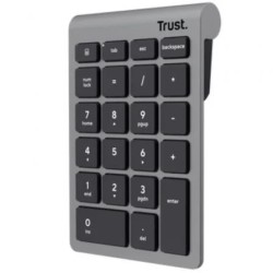 Trust teclado numerico inalambrico plata - 25709