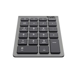 Trust teclado numerico inalambrico plata - 25709