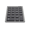 Trust teclado numerico inalambrico plata - 25709