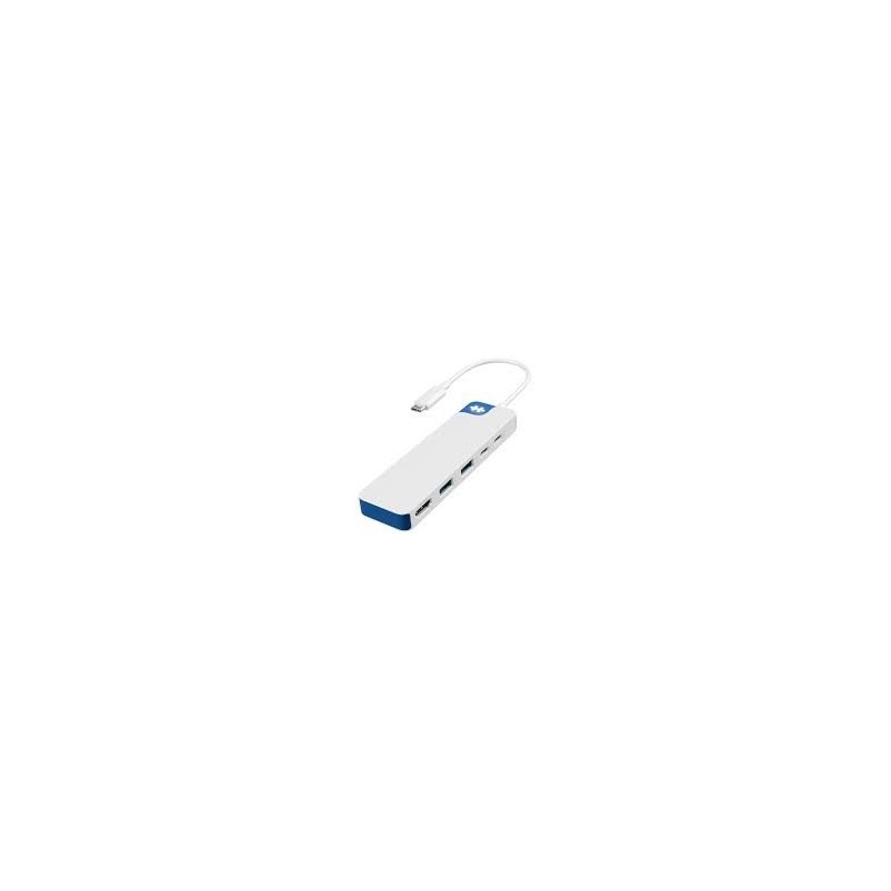 Targus hub hyper flex 5 puertost USB-C en blanco - HD4101BUGL