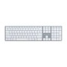 Targus teclado hyper bluetooth compatible con macOS & Windows, iPadOS & Android, ChromeOS en blanco - HS2310US