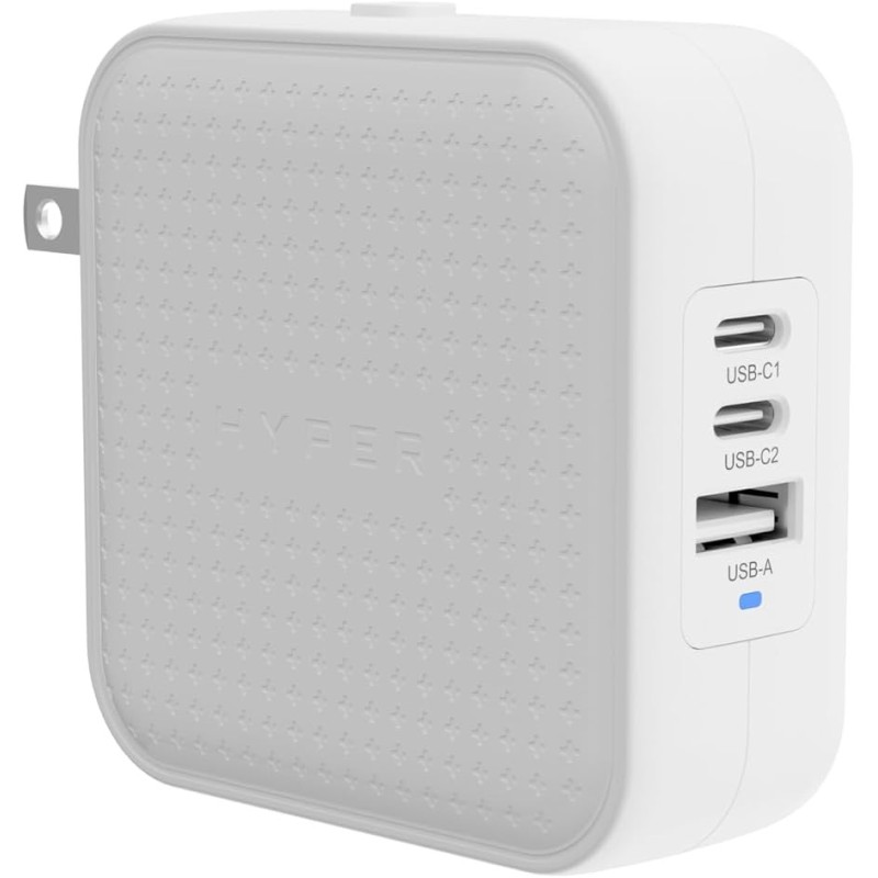 Targus Hyper juice cargador global 70W USB-C GaN en blanco - HJ1003BKWWGL