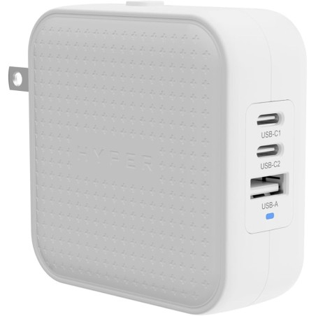 Targus Hyper juice cargador global 70W USB-C GaN en blanco - HJ1003BKWWGL