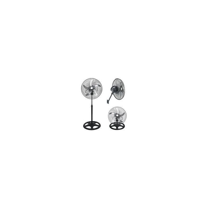 CHIQ Ventilador Pedestal tres en uno 18"- 3 Vel  50W  - CQVF18T1O1HB