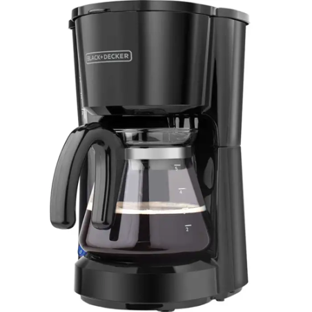 Black + Decker cafetera 5 tazas negra CM0701B