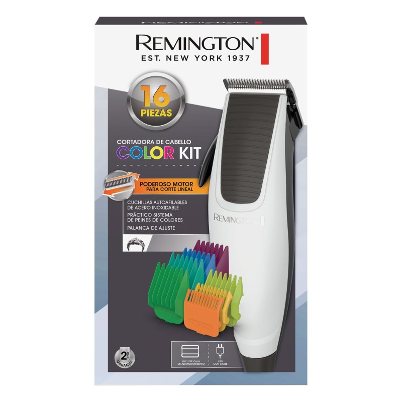 Remington kit cortadora de cabello 16 piezas HC1096A-16F