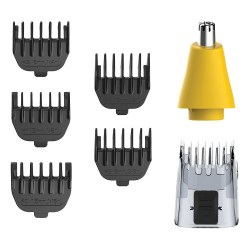 Remington recortadora personal para barba, bigote, nariz y oidos indestructible - PG6855A-110F