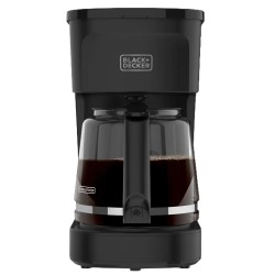 Black + Decker cafetera 12 tazas switch negro mate - CM0021-0BDLA